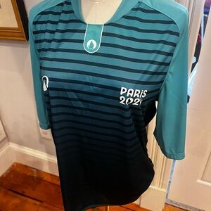 Official Paris 2024 Decathlon M unisex volunteer shirt